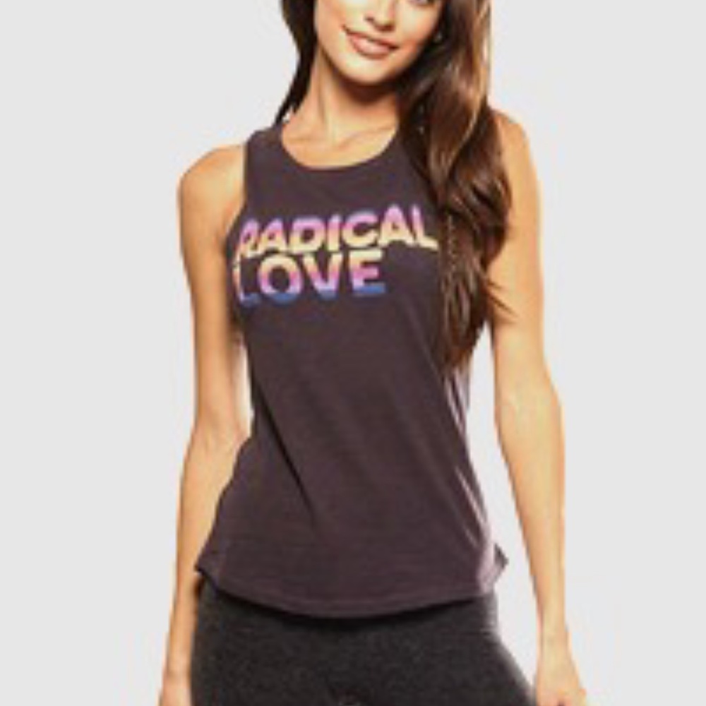 BNWT Be Love 'radical love' muscle tank